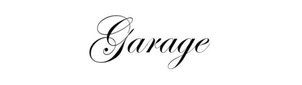 Deursticker 'Garage'