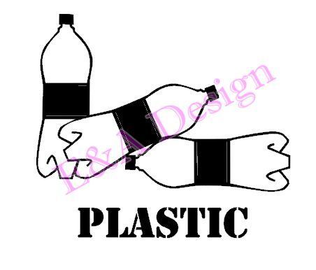 Kliko sticker 'Plastic'