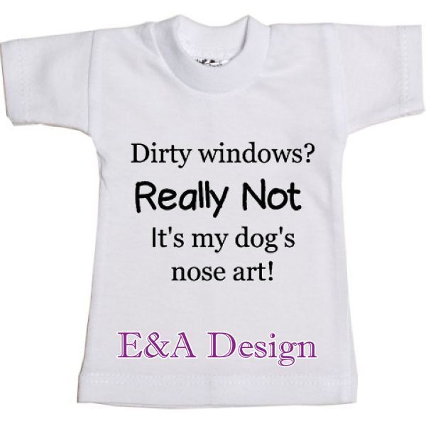 Mini T-shirt 'Dirty Windows'