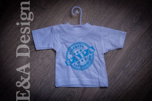 Mini T-shirt 'Stoerste Papa'