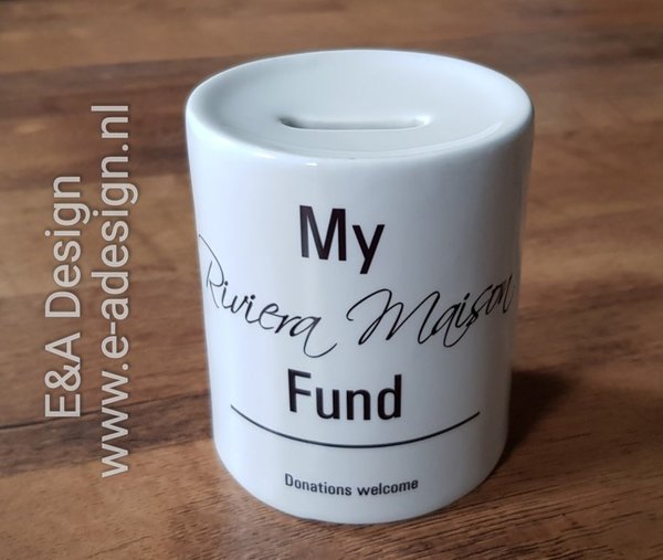 Spaarpot 'RM Fund'