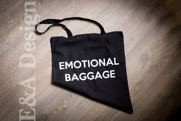 Linnen tas 'Emotinal Bagage'