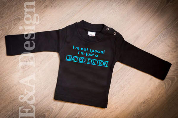 Baby shirt 'limited edition'