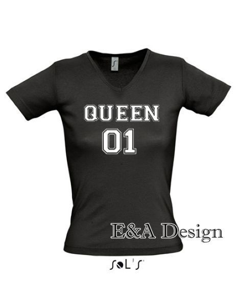 T-shirt 'Queen' (vrouwen)