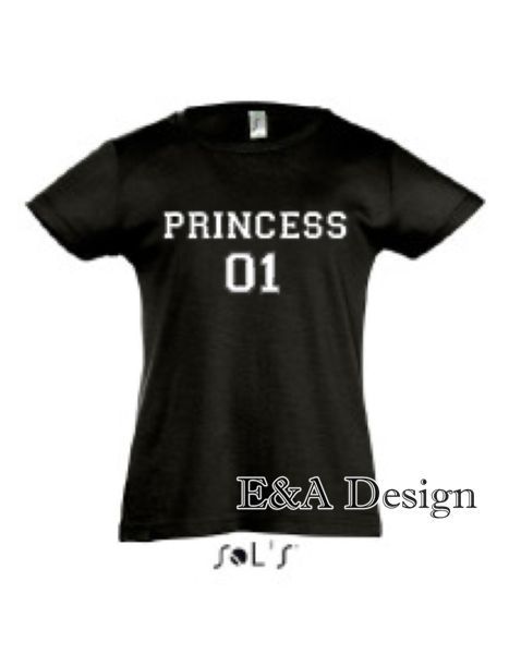 Kinder shirt 'Princess' (meisjes)