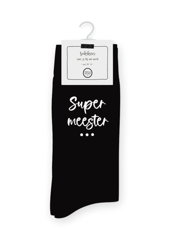 Sokken 'Super Meester'